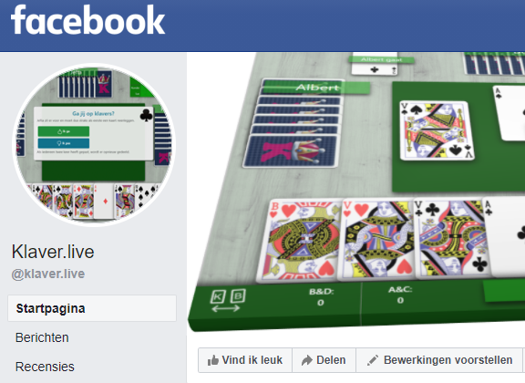 Klaverjassen facebook